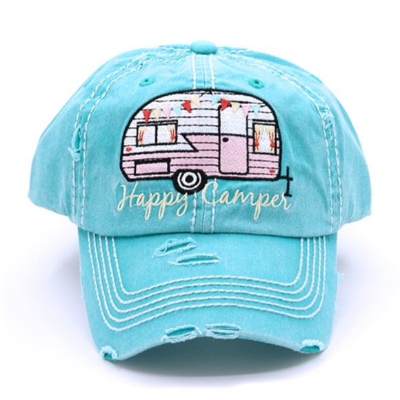 teal colored baseball hats